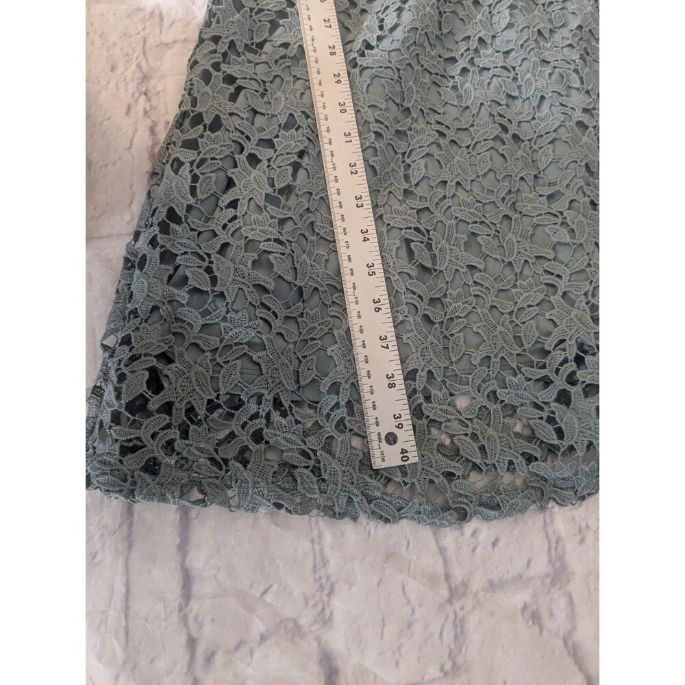 H&M lace off shoulder dress size cottagecore Prairie Preppy Church wedding - Picture 5 of 8
